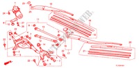 WINDSCHUTZSCHEIBENWISCHER(RH) für Honda ACCORD 2.4 EXECUTIVE 4 Türen 6 gang-Schaltgetriebe 2010