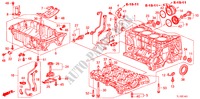 ZYLINDERBLOCK/OELWANNE(2.4L) für Honda ACCORD 2.4 TYPE S 4 Türen 6 gang-Schaltgetriebe 2010