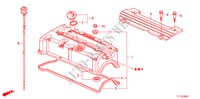 ZYLINDERKOPFDECKEL(2.4L) für Honda ACCORD 2.4 EXECUTIVE 4 Türen 5 gang automatikgetriebe 2010