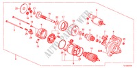 ANLASSER(DENSO)(2.0L) für Honda ACCORD 2.0 COMFOT 4 Türen 6 gang-Schaltgetriebe 2012