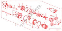 ANLASSER(DENSO)(DIESEL)(AT) für Honda ACCORD 2.2 EX 4 Türen 5 gang automatikgetriebe 2012
