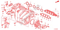 ANSAUGKRUEMMER(2.0L) für Honda ACCORD 2.0 EXECUTIVE 4 Türen 6 gang-Schaltgetriebe 2012