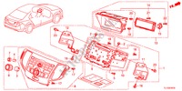 AUDIOEINHEIT für Honda ACCORD 2.2 ELEGANCE 4 Türen 6 gang-Schaltgetriebe 2012