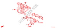 AUSPUFFKRUEMMER(DIESEL) für Honda ACCORD 2.2 EXECUTIVE 4 Türen 5 gang automatikgetriebe 2012