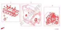 DICHTUNG SATZ(2.4L) für Honda ACCORD 2.4 TYPE S 4 Türen 6 gang-Schaltgetriebe 2012