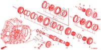 HAUPTWELLE für Honda ACCORD 2.4 EXECUTIVE 4 Türen 6 gang-Schaltgetriebe 2012