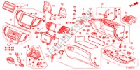 INSTRUMENTENBRETT(BEIFAHRERSEITE)(LH) für Honda ACCORD 2.2 ELEGANCE 4 Türen 5 gang automatikgetriebe 2012