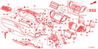 INSTRUMENTENBRETT(BEIFAHRERSEITE)(RH) für Honda ACCORD 2.2 S 4 Türen 6 gang-Schaltgetriebe 2012