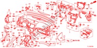 INSTRUMENTENBRETT(LH) für Honda ACCORD 2.2 EXECUTIVE 4 Türen 6 gang-Schaltgetriebe 2012