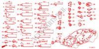 KABELBAUMBAND/BUEGEL(RH) für Honda ACCORD 2.4 EXECUTIVE 4 Türen 5 gang automatikgetriebe 2012
