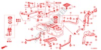KRAFTSTOFFTANK(DIESEL) für Honda ACCORD 2.2 S 4 Türen 5 gang automatikgetriebe 2012