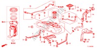 KRAFTSTOFFTANK für Honda ACCORD 2.4 TYPE S 4 Türen 5 gang automatikgetriebe 2012