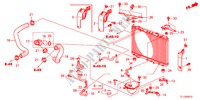 KUEHLERSCHLAUCH/RESERVETANK(DIESEL) für Honda ACCORD 2.2 EXECUTIVE 4 Türen 5 gang automatikgetriebe 2012