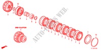 KUPPLUNG(3. GANG)(DIESEL) für Honda ACCORD 2.2 COMFOT 4 Türen 5 gang automatikgetriebe 2012