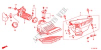 LUFTFILTER(2.0L) für Honda ACCORD 2.0 ELEGANCE 4 Türen 6 gang-Schaltgetriebe 2012