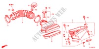 LUFTFILTER(2.4L) für Honda ACCORD 2.4 EXECUTIVE 4 Türen 6 gang-Schaltgetriebe 2012