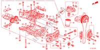 OELPUMPE(2.4L) für Honda ACCORD 2.4 TYPE S 4 Türen 6 gang-Schaltgetriebe 2012