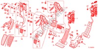 PEDAL(RH) für Honda ACCORD 2.2 TYPE S-H 4 Türen 6 gang-Schaltgetriebe 2012
