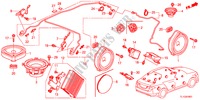 RADIOANTENNE/LAUTSPRECHER(RH) für Honda ACCORD 2.2 EX 4 Türen 5 gang automatikgetriebe 2012