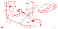 SCHEINWERFERWASCHER für Honda ACCORD 2.2 ELEGANCE 4 Türen 5 gang automatikgetriebe 2012