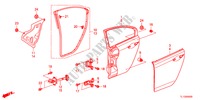 TUERBLECHE, HINTEN für Honda ACCORD 2.2 EXECUTIVE 4 Türen 6 gang-Schaltgetriebe 2012