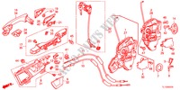 TUERSCHLOESSER, VORNE/AEUSSERER GRIFF für Honda ACCORD 2.2 ELEGANCE 4 Türen 6 gang-Schaltgetriebe 2012