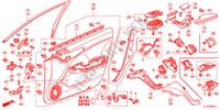 TUERVERKLEIDUNG, VORNE(RH) für Honda ACCORD 2.0 ES 4 Türen 6 gang-Schaltgetriebe 2012