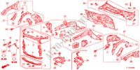 VORDERE TRENNWAND/STIRNWAND für Honda ACCORD 2.4 EXECUTIVE 4 Türen 5 gang automatikgetriebe 2012