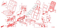 VORDERSITZ(R.)(LH) für Honda ACCORD 2.4 TYPE S 4 Türen 6 gang-Schaltgetriebe 2012