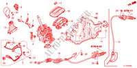 WAHLHEBEL(LH) für Honda ACCORD 2.4 TYPE S 4 Türen 5 gang automatikgetriebe 2012