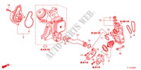 WASSERPUMPE(DIESEL) für Honda ACCORD 2.2 EXECUTIVE 4 Türen 5 gang automatikgetriebe 2012