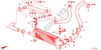 ZWESCHENKUEHLERINHEIT(2) für Honda ACCORD 2.2 S-H 4 Türen 6 gang-Schaltgetriebe 2012