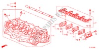 ZYLINDERKOPF(2.0L) für Honda ACCORD 2.0 S 4 Türen 6 gang-Schaltgetriebe 2012