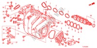 ANSAUGKRUEMMER(2.0L) für Honda ACCORD TOURER 2.0 COMFORT 5 Türen 5 gang automatikgetriebe 2009