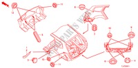 GUMMITUELLE(HINTEN) für Honda ACCORD TOURER 2.2 EX-GT 5 Türen 6 gang-Schaltgetriebe 2009