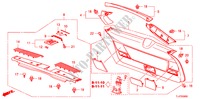 HECKKLAPPENVERKLEIDUNG für Honda ACCORD TOURER 2.0 ELEGANCE 5 Türen 6 gang-Schaltgetriebe 2009