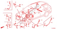 KABELBAUM(1) (LH) für Honda ACCORD TOURER 2.0 ELEGANCE 5 Türen 5 gang automatikgetriebe 2009