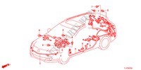 KABELBAUM(2) (LH) für Honda ACCORD TOURER 2.0 COMFORT 5 Türen 5 gang automatikgetriebe 2009