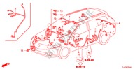 KABELBAUM(3) (LH) für Honda ACCORD TOURER 2.0 ELEGANCE 5 Türen 5 gang automatikgetriebe 2009