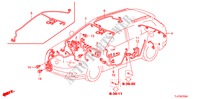 KABELBAUM(3) (RH) für Honda ACCORD TOURER 2.2 EX-GT 5 Türen 6 gang-Schaltgetriebe 2009