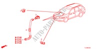 KLIMAANLAGE/HEIZKOERPER (SENSOR) für Honda ACCORD TOURER 2.4 TYPE S 5 Türen 5 gang automatikgetriebe 2009
