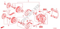 KLIMAANLAGE (KOMPRESSOR) (DIESEL) für Honda ACCORD TOURER 2.2 S 5 Türen 5 gang automatikgetriebe 2009