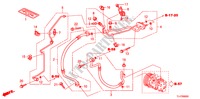 KLIMAANLAGE (SCHLAEUCHE/LEITUNGEN) (2.0L) (LH) für Honda ACCORD TOURER 2.0 COMFORT 5 Türen 5 gang automatikgetriebe 2009