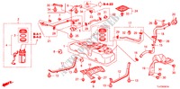 KRAFTSTOFFTANK(DIESEL) für Honda ACCORD TOURER 2.2 EX 5 Türen 6 gang-Schaltgetriebe 2009
