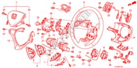 LENKRAD(SRS) für Honda ACCORD TOURER 2.2 ES 5 Türen 5 gang automatikgetriebe 2009