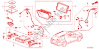 NAVIGATIONSSYSTEM für Honda ACCORD TOURER 2.2 EX-GT 5 Türen 5 gang automatikgetriebe 2009