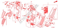 PEDAL(RH) für Honda ACCORD TOURER 2.4 TYPE S 5 Türen 5 gang automatikgetriebe 2009