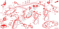 RADIOANTENNE/LAUTSPRECHER (RH) für Honda ACCORD TOURER 2.0 S 5 Türen 6 gang-Schaltgetriebe 2009