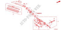 SCHEIBENWISCHER, HINTEN für Honda ACCORD TOURER 2.0 EXECUTIVE 5 Türen 6 gang-Schaltgetriebe 2009