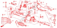 SERVOLENKGETRIEBE(EPS) (RH) für Honda ACCORD TOURER 2.4 EX 5 Türen 5 gang automatikgetriebe 2009
